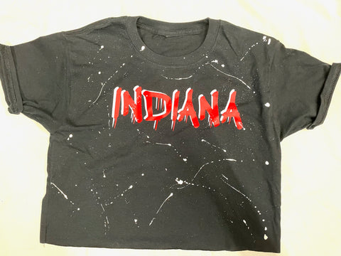 Indiana Cropped Tee-adult small-GIT