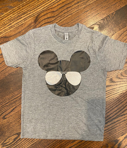 Mickey tshirt-grey-size 6/7-GIT
