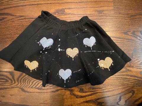 Heart Twirl Skirt-size 4-GIT