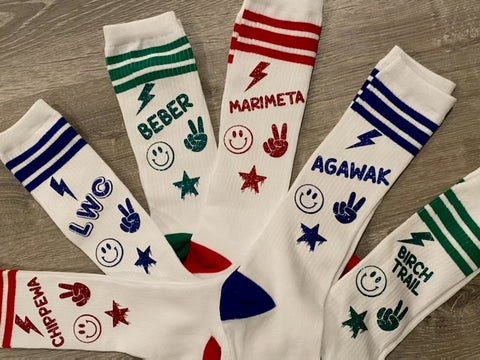 Custom Camp Socks