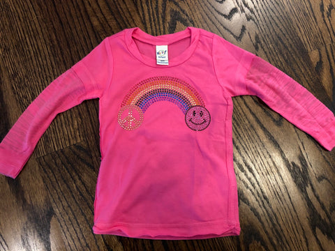 Pink Rainbow Bling-size 12 mos-GIT